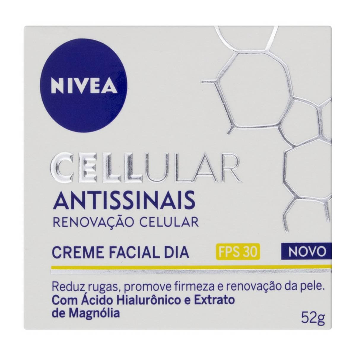 Creme Facial Antissinais Dia Nivea Cellular FPS30 50ml