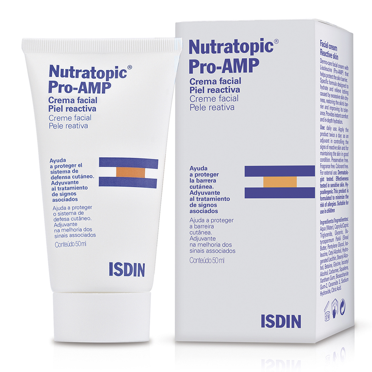 Nutratopic Pro-AMP Creme Facial Isdin 50ml