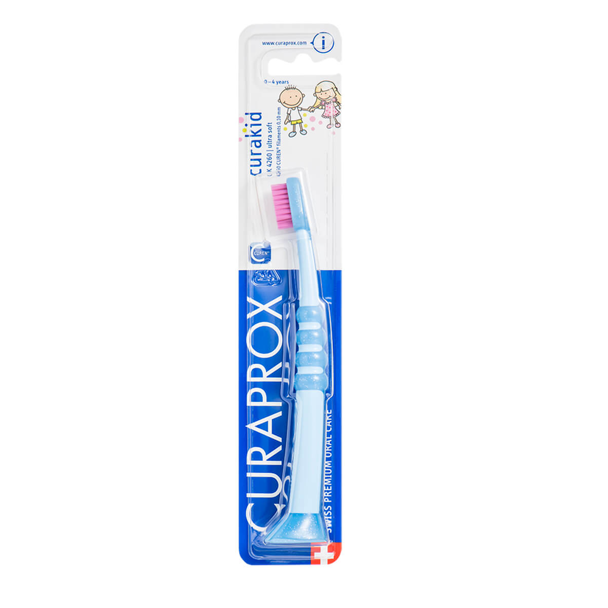 Escova Dental Infantil Curakid Super Soft Curaprox 1 Unidade