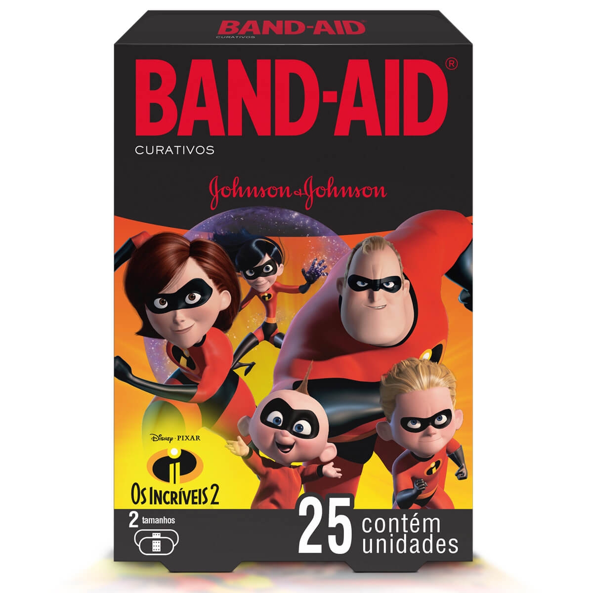 Curativos Band-Aid Os Incríveis 2 25 Unidades