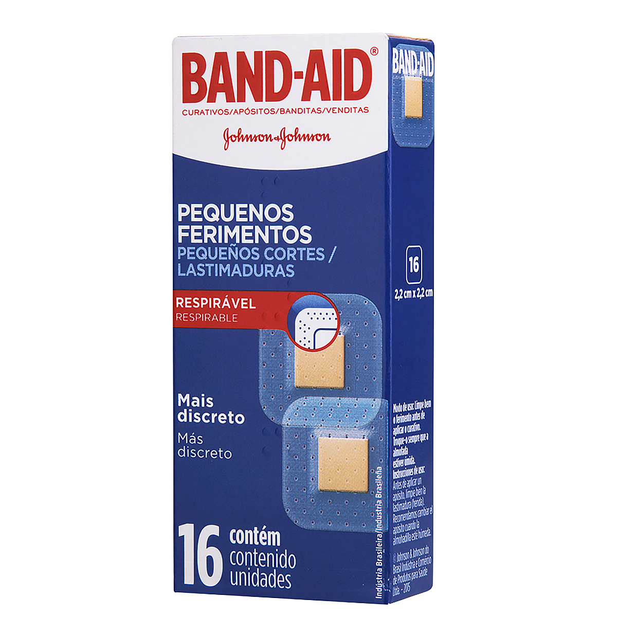 Curativos Band-Aid Pequenos Ferimentos 16 Unidades