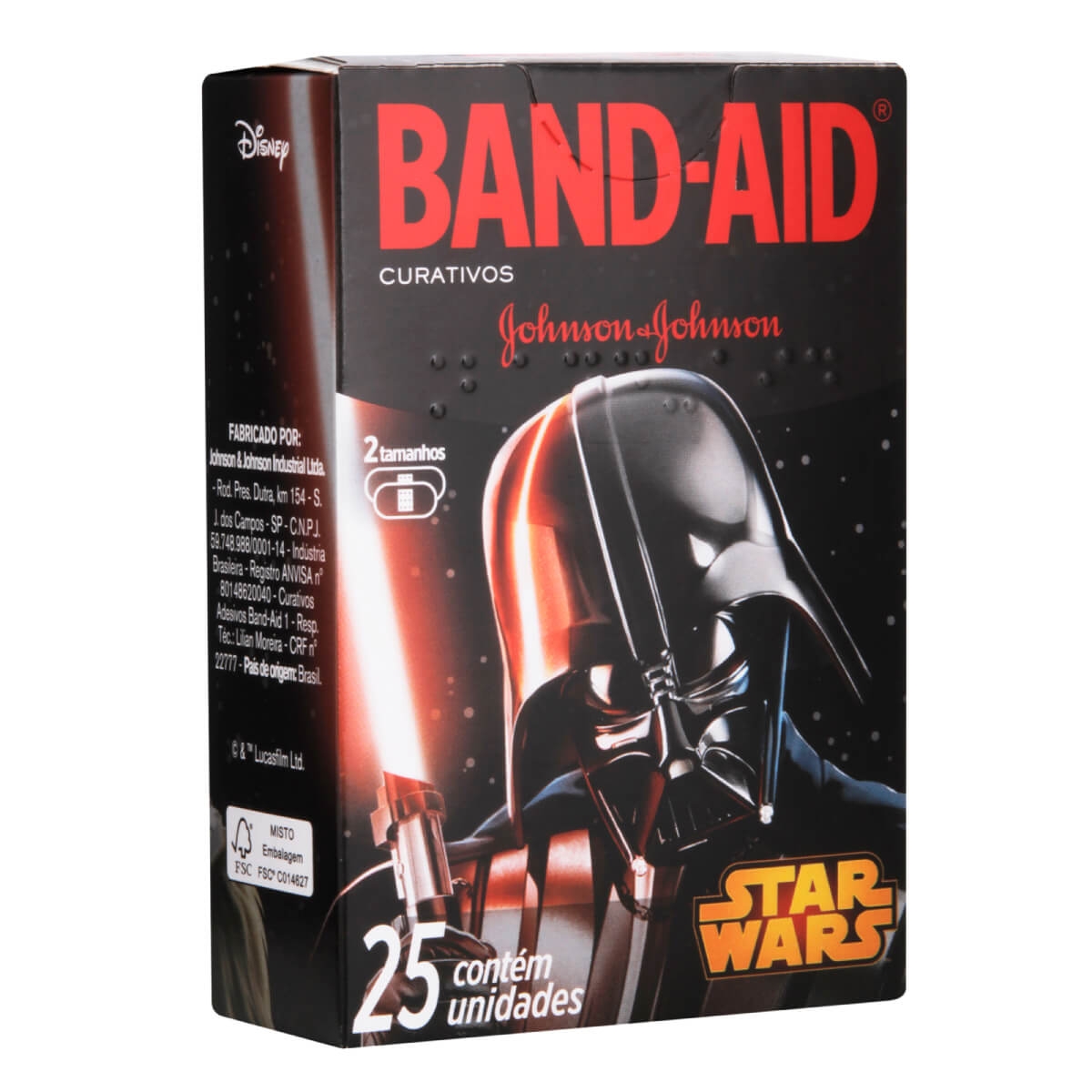 Curativos Band-Aid Star Wars 25 Unidades