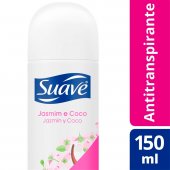 Desodorante Aerosol Antitranspirante Suave Feminino Jasmim e Coco com 150ml