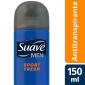 Desodorante Aerosol Antitranspirante Suave Masculino Men Sport Fresh com 150ml