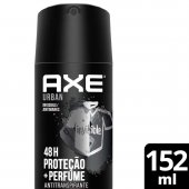 Desodorante Axe Urban Invisible Aerossol Antitranspirante 152ml