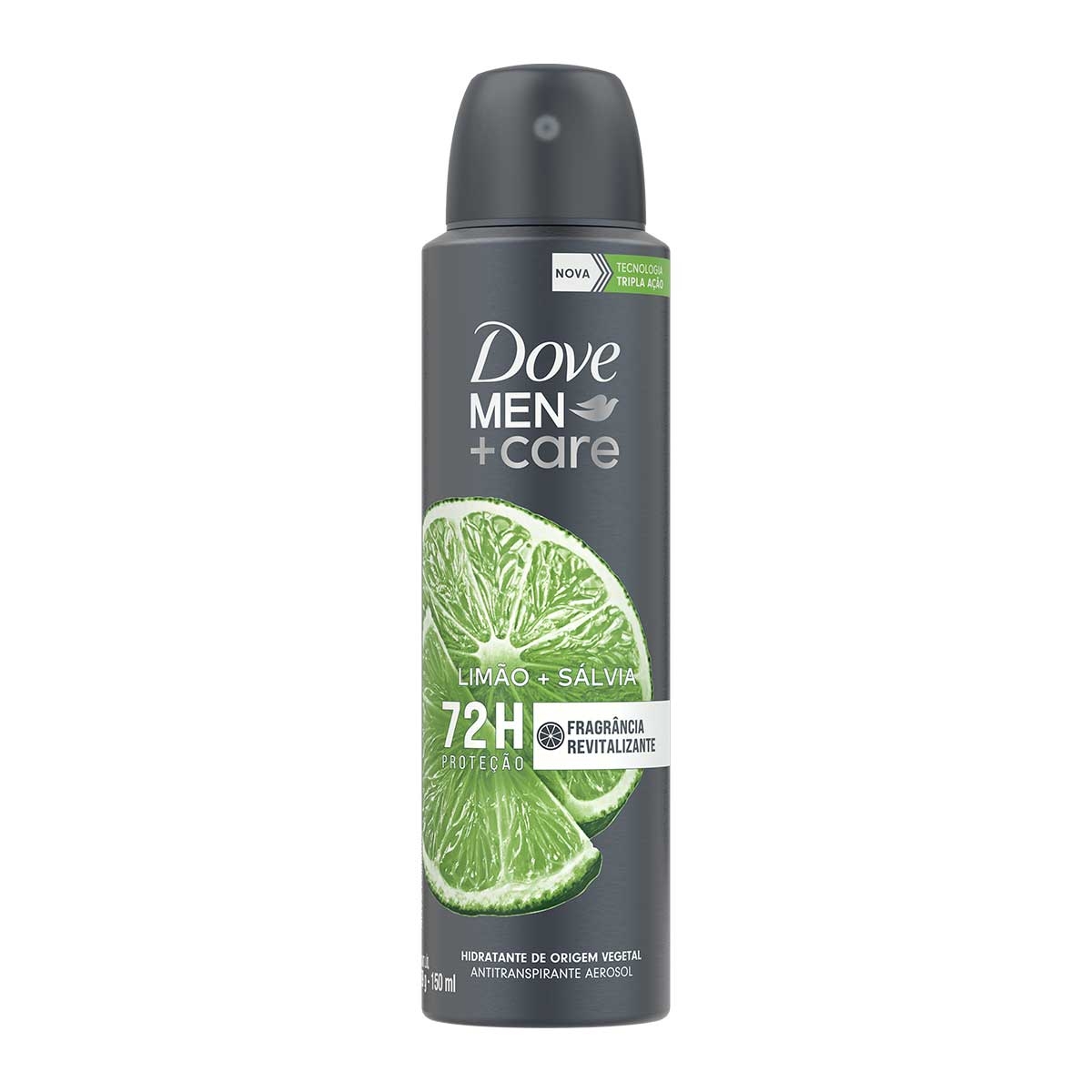Desodorante Antitranspirante Aerosol Dove Men + Limão e Sálvia com 150ml