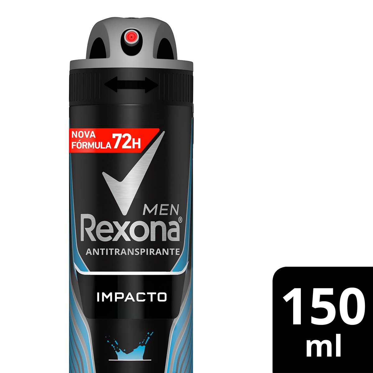 Desodorante Rexona Men Impacto Aerossol Antitranspirante com 150ml 150ml