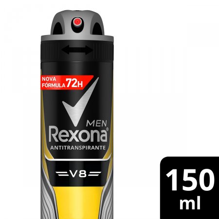 Desodorante Rexona Men V8 Antitranspirante Aerosol com 150ml