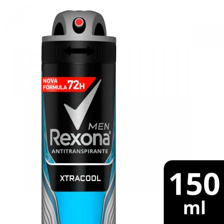 Desodorante Rexona Men Xtracool Masculino Aerossol Antitranspirante com 150ml