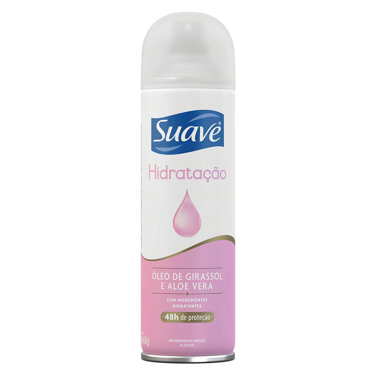 Desodorante Suave Hidratação Óleo de Girassol e Aloe Vera Aerosol Antitranspirante com 150ml 150ml