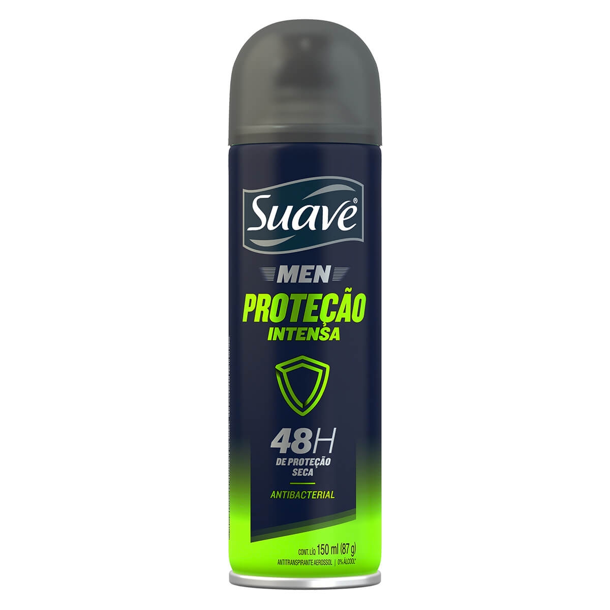 Desodorante Antitranspirante Aerosol Suave Men Proteção Intensa 150ml