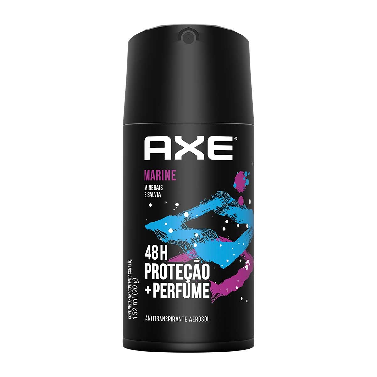 Desodorante Axe Marine Aerossol Antitranspirante 48H com 152ml 152ml