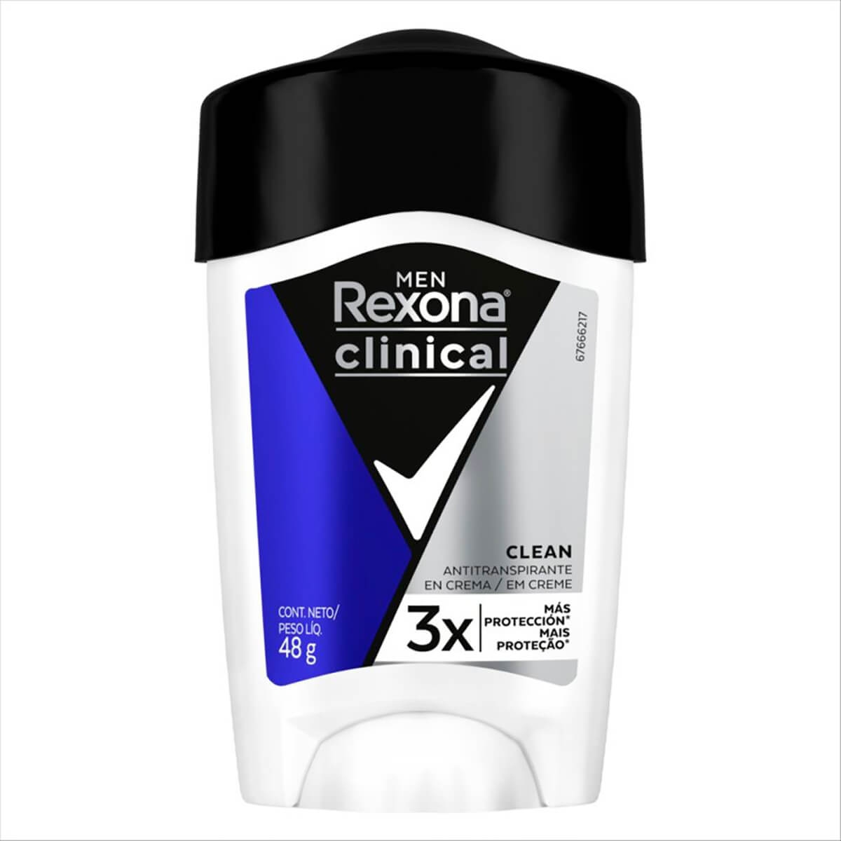 Desodorante Antitranspirante em Creme Rexona Men Clinical 48g