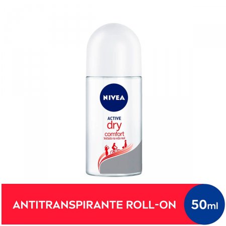 Desodorante Nivea Dry Comfort Roll On Antitranspirante com 50ml