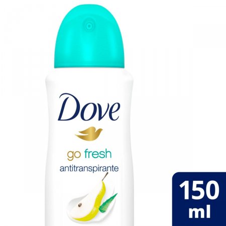 Desodorante Dove Go Fresh Pera e Aloe Vera Aerossol Antitranspirante com 150ml