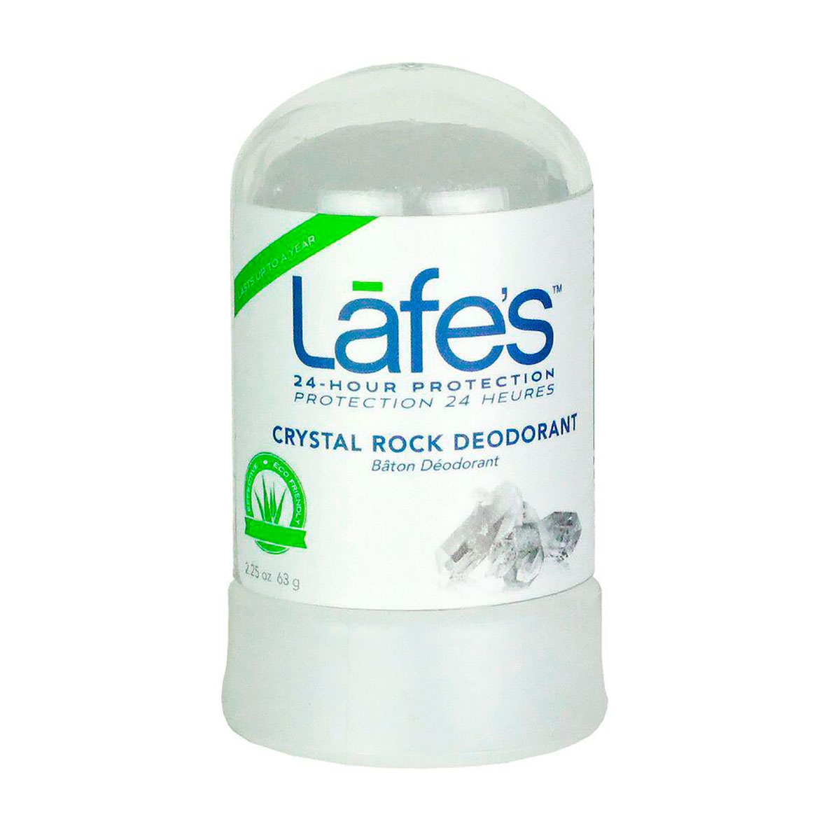 Desodorante Natural Crystal Mini Stick Lafe's com 63g Menor preço em Desodorante Natural Crystal Mini Stick Lafe's com 63g