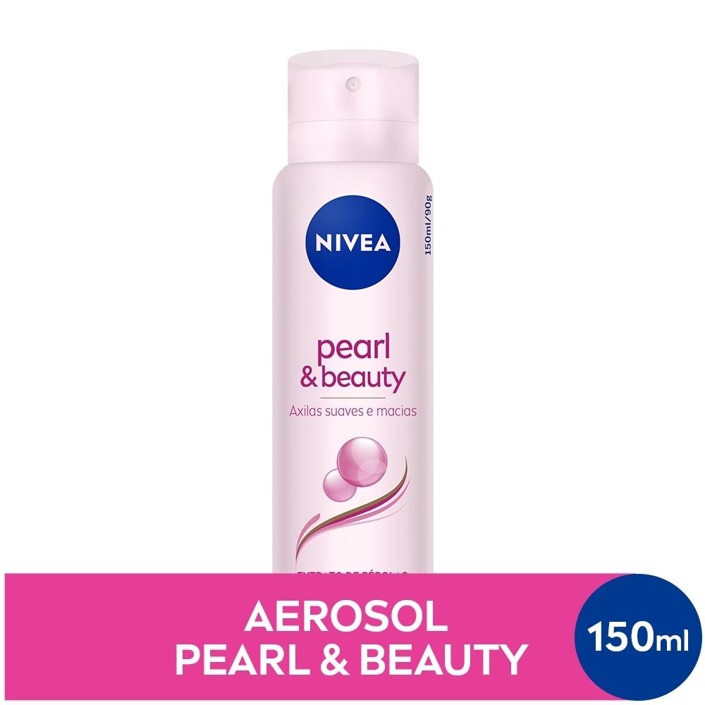 Desodorante Nivea Pearl & Beauty 48h Antitranspirante Aerosol 150ml