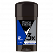 Desodorante Rexona Men Clinical Clean Antitranspirante Masculino 96h Creme 58g