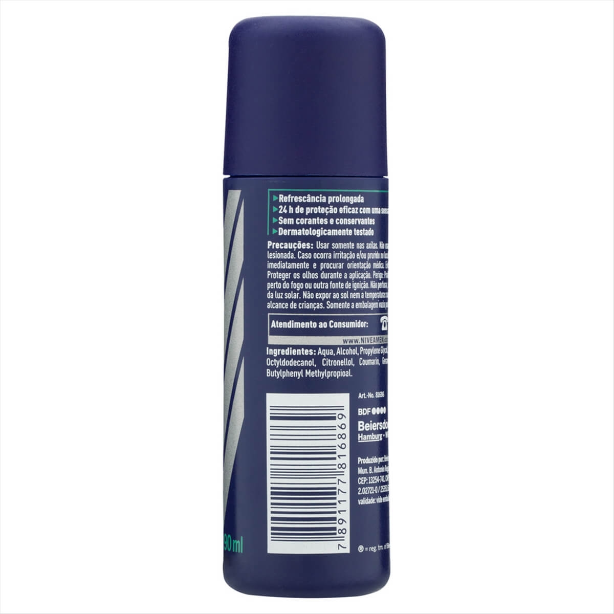 Desodorante Nivea Men Fresh Active com 90ml em promoção Droga Raia