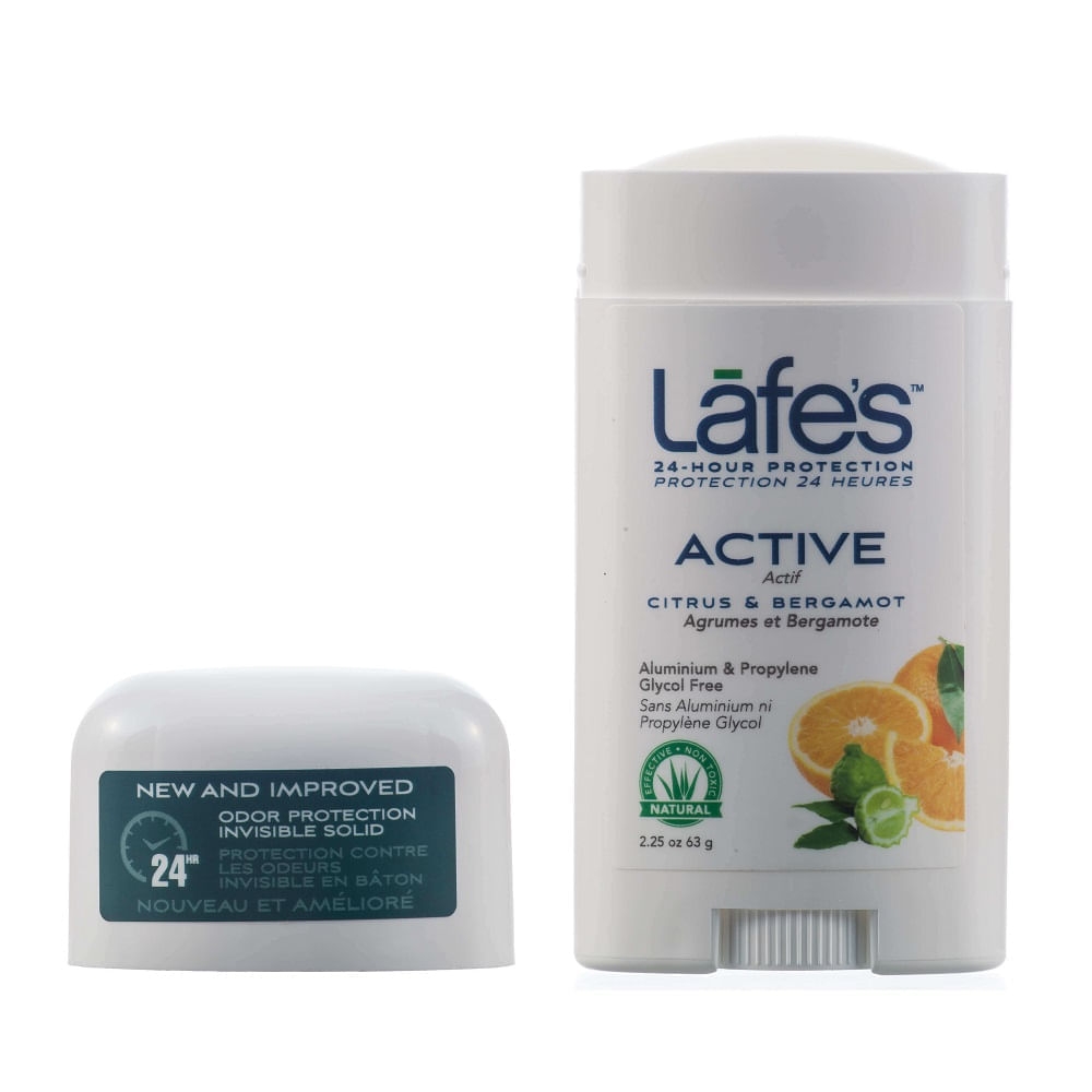 Desodorante Natural Lafe's Twist Active Citrus e Bergamota 64g Menor preço em Desodorante Natural Lafe's Twist Active Citrus e Bergamota 64g