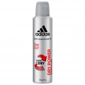 Desodorante Aerosol Antitranspirante Adidas Masculino Dry Power com 150ml