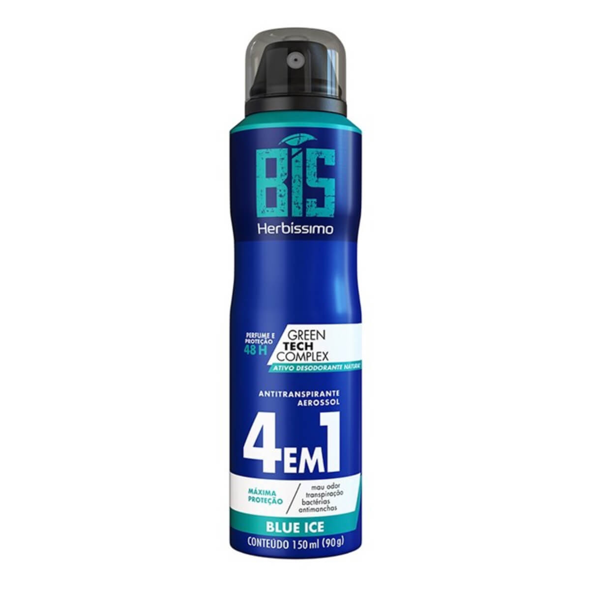 Desodorante Aerossol Bis Herbíssimo Blue Ice 150ml