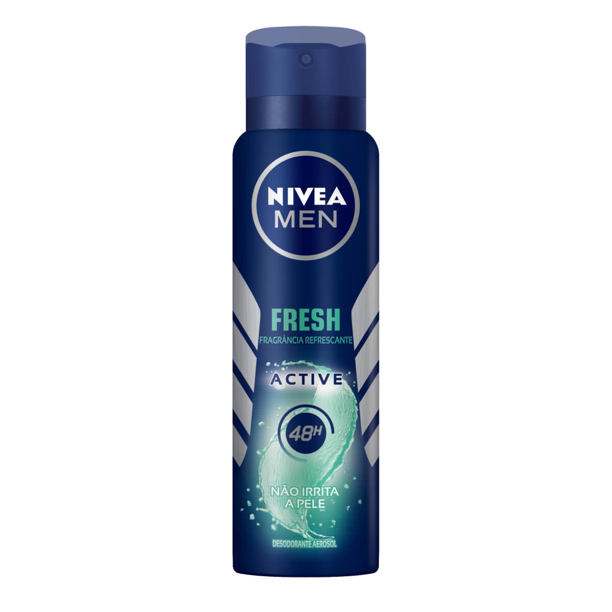 Desodorante Antitranspirante Aerosol Nivea Men Fresh Active Masculino com 150ml Menor preço em Desodorante Antitranspirante Aerosol Nivea Men Fresh Active Masculino com 150ml