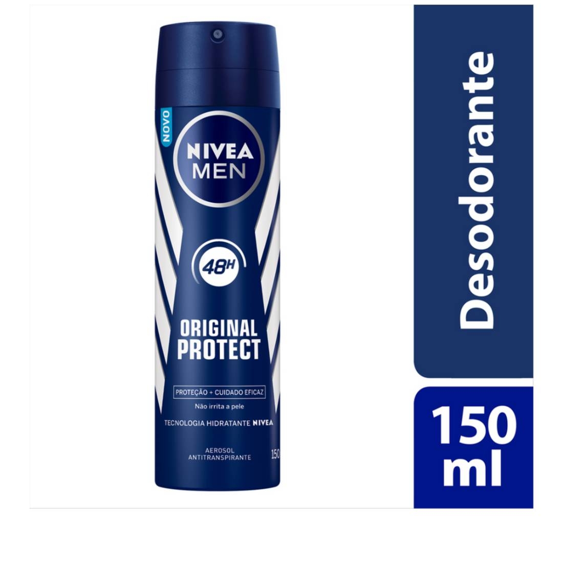 Desodorante Antitranspirante Aerosol Nivea Original Protect Nivea Men 150ml
