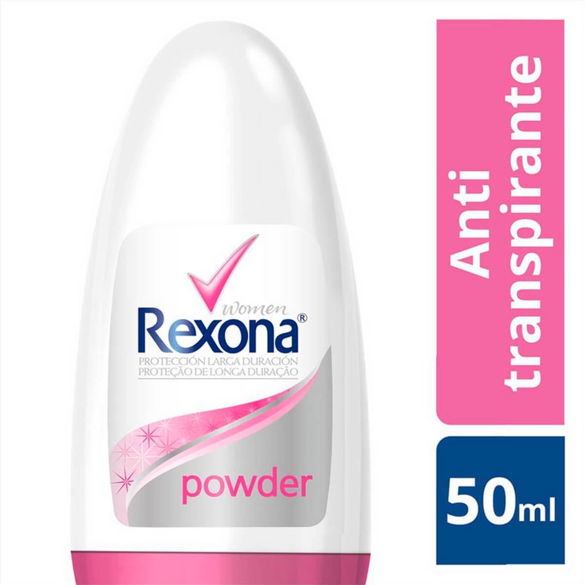 Desodorante Rexona Powder Dry Feminino Roll-On Antitranspirante com 50ml Menor preço em Desodorante Rexona Powder Dry Feminino Roll-On Antitranspirante com 50ml