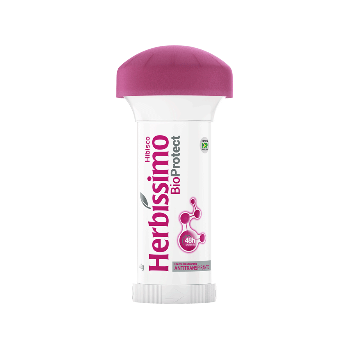 Desodorante em Creme Stick Herbíssimo Hibisco com 45g Herbissimo 45g