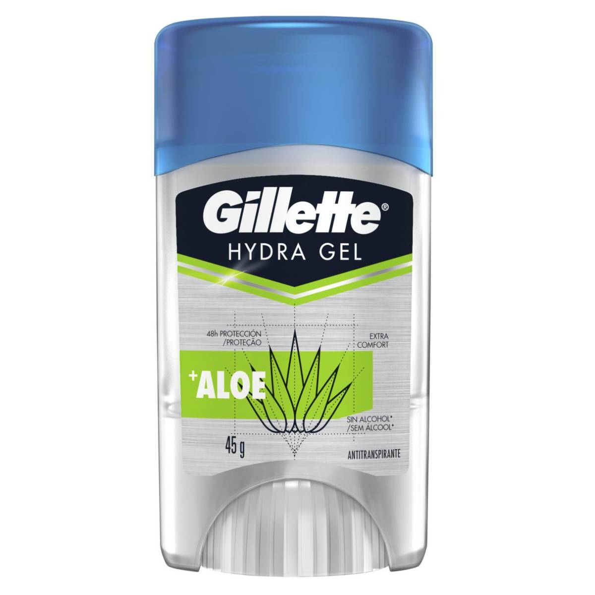 Desodorante Antitranspirante Hydra Gel Gillette Aloe Aplicação Transparente Masculino com 45g é boa?