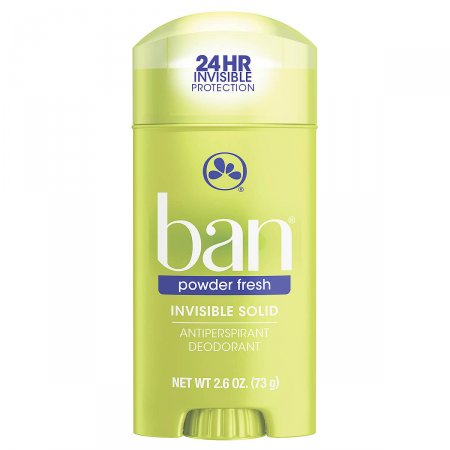 Desodorante Ban Powder Fresh Sólido Invisível Antitranspirante com 73g