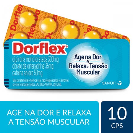Dorflex com 10 comprimidos