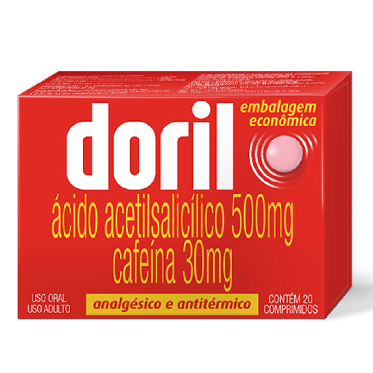Doril Hypera 20 Comprimidos