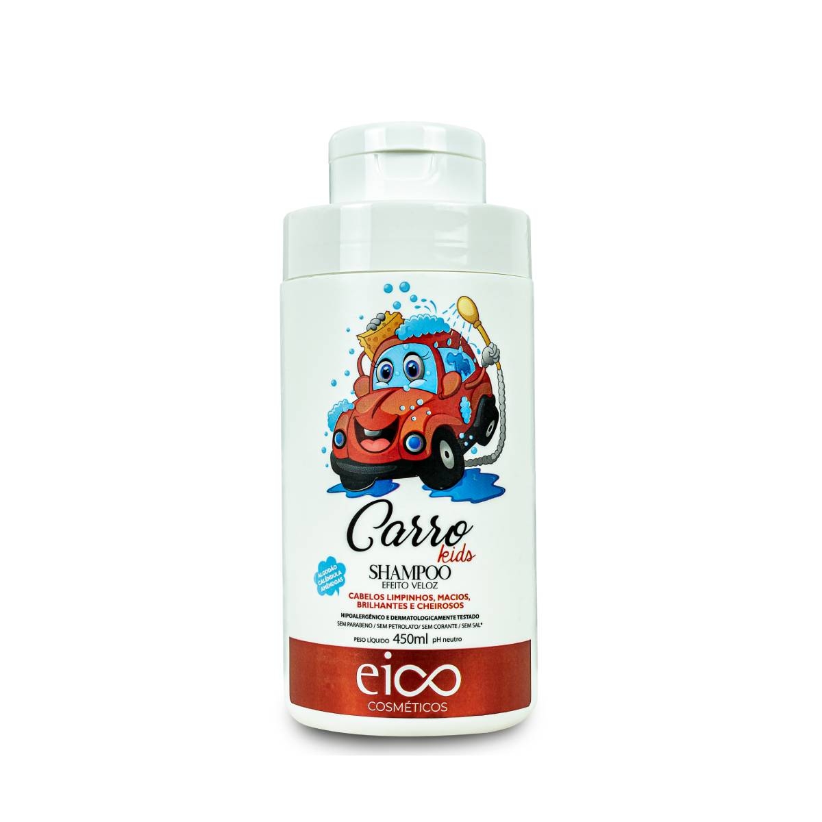 Shampoo Eico Carro Kids com 450ml 450ml