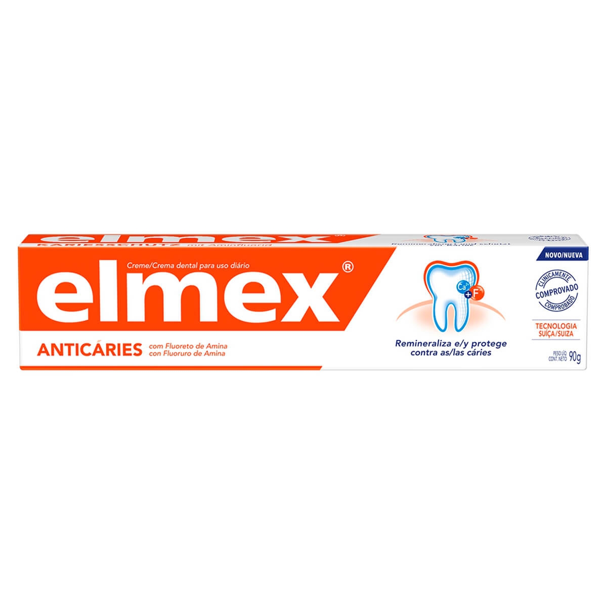 Creme Dental Elmex Anticáries 90g
