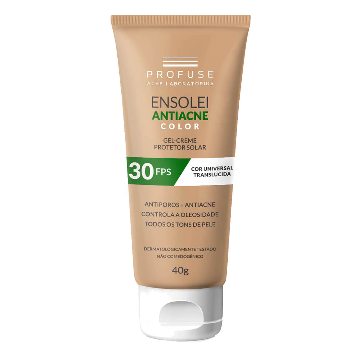 Protetor Solar Profuse Ensolei Antiacne Color FPS30 40g | Droga Raia