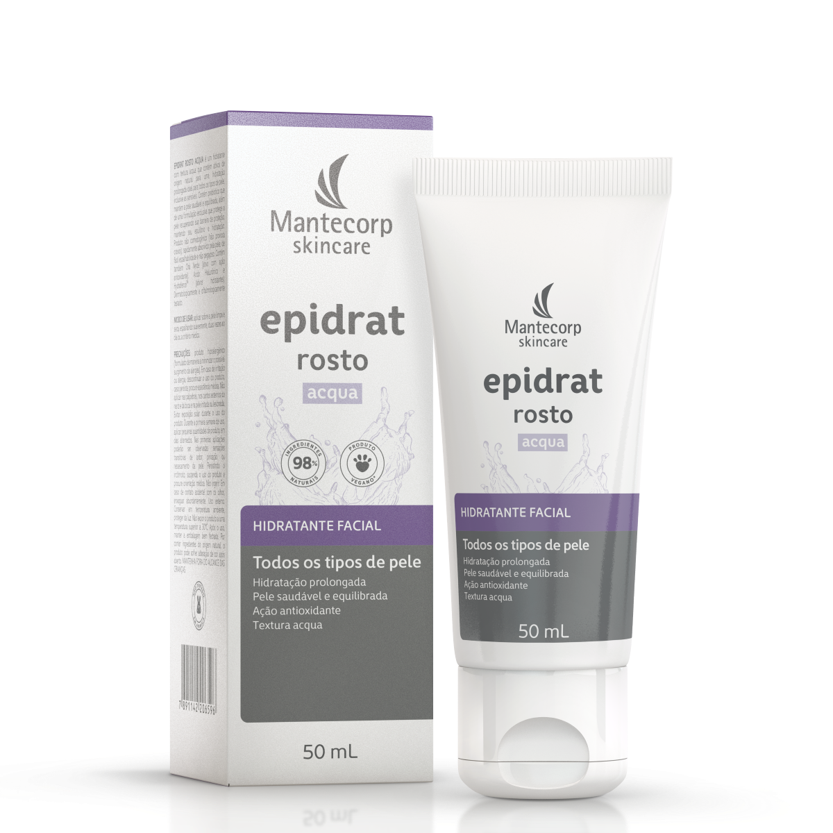 Hidratante Facial Epidrat Rosto Acqua 50ml Menor preço em Hidratante Facial Epidrat Rosto Acqua 50ml