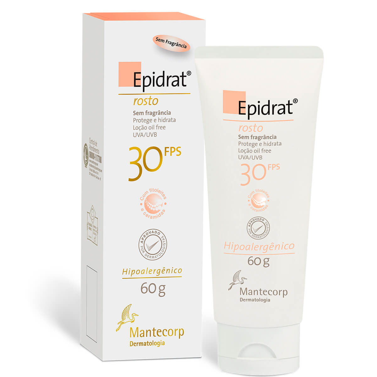 Hidratante Facial Epidrat Rosto Mantecorp FPS 30 60g Menor preço em Hidratante Facial Epidrat Rosto Mantecorp FPS 30 60g