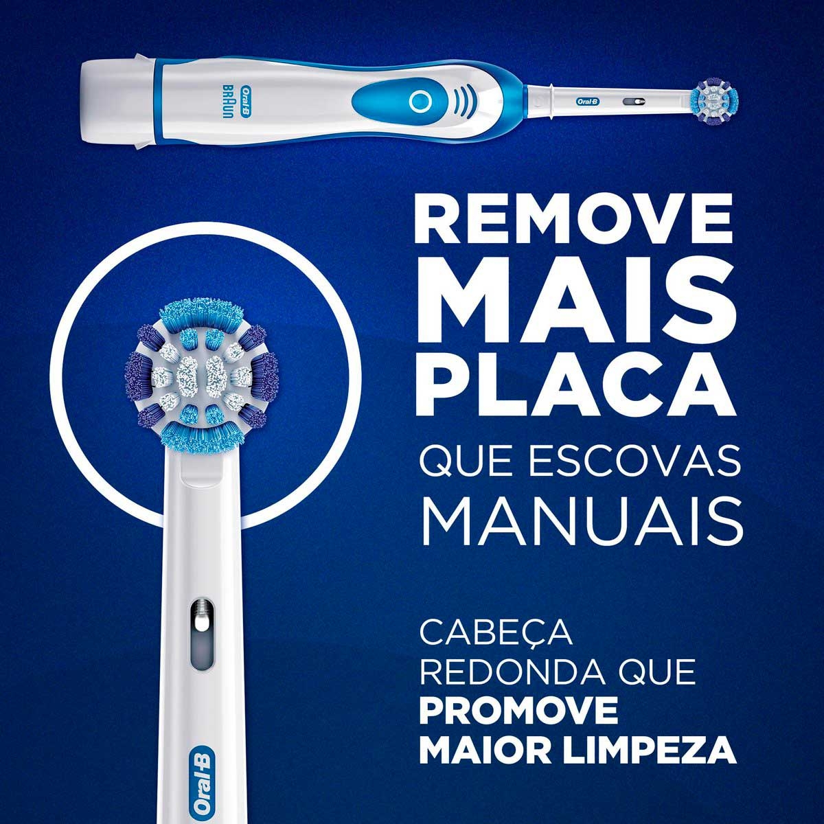 Escova De Dente Elétrica Oral-B Pro-Saúde Power | Droga Raia