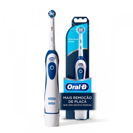 Escova de Dente Elétrica Oral-B Pro-Saúde Power Precision Clean com 1 unidade