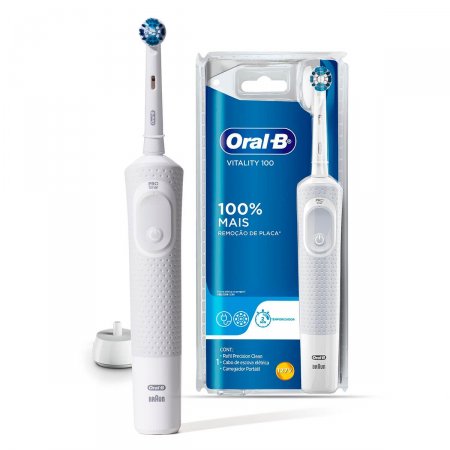 Escova de Dente Elétrica Oral-B Vitality 100 110v com 1 unidade