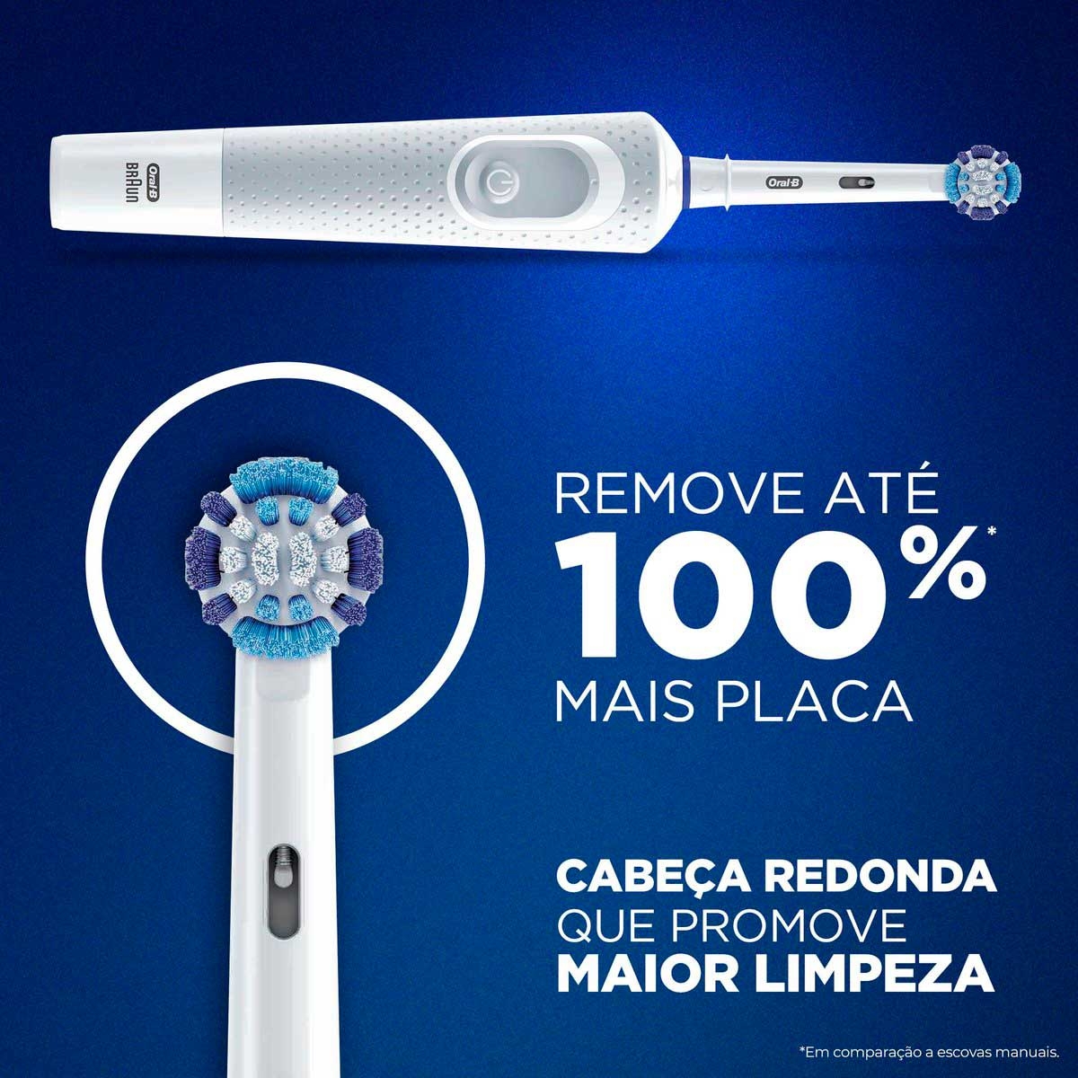 Escova de Dente Elétrica OralB Vitality 100 Precision Clean 127v Droga Raia