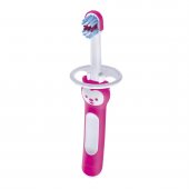 Escova de Dente para Bebês MAM Baby's Brush 6 Meses+ Rosa com 1 unidade