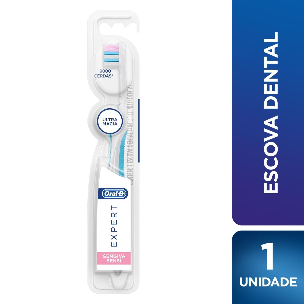 Escova de Dente Oral-B Expert Gengiva Sensi Ultramacia com 1 unidade Menor preço em Escova de Dente Oral-B Expert Gengiva Sensi Ultramacia com 1 unidade