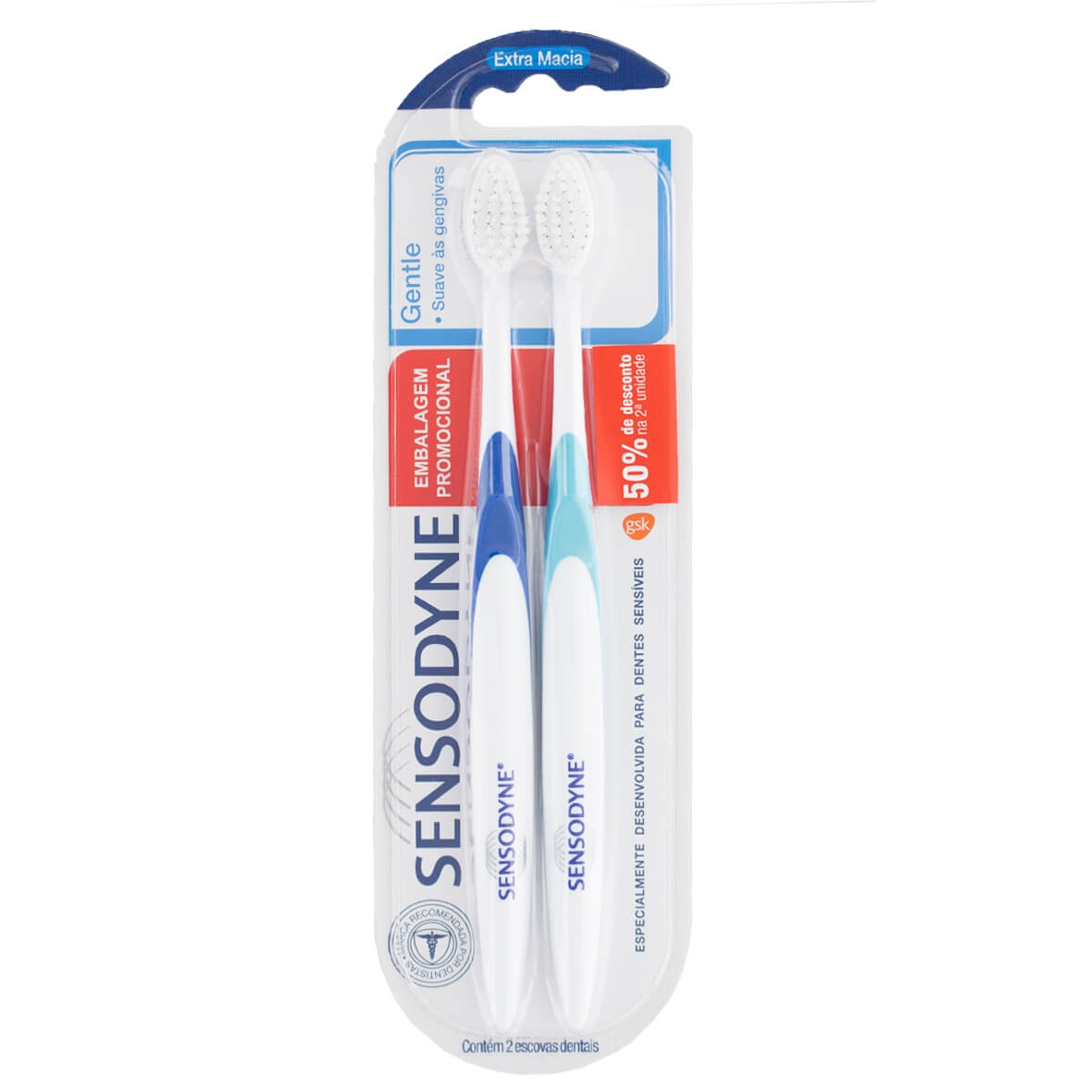 Escova Dental Sensodyne Multipack Gentle 2 Unidades