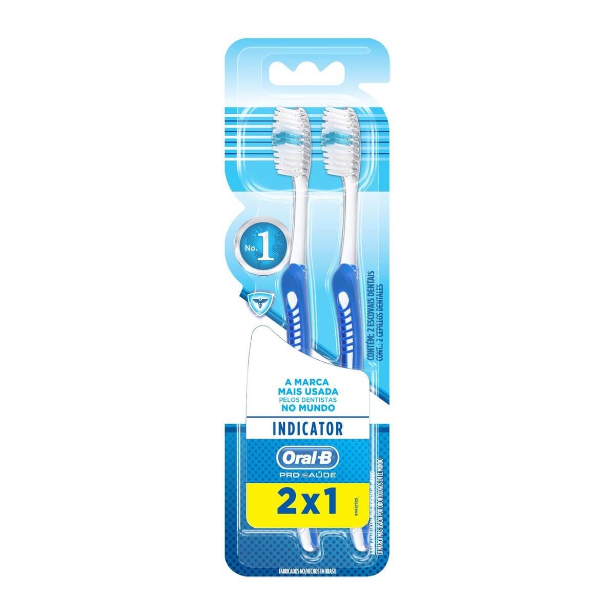 Escova Dental Oral-B Indicator Plus N°30 2 Unidades