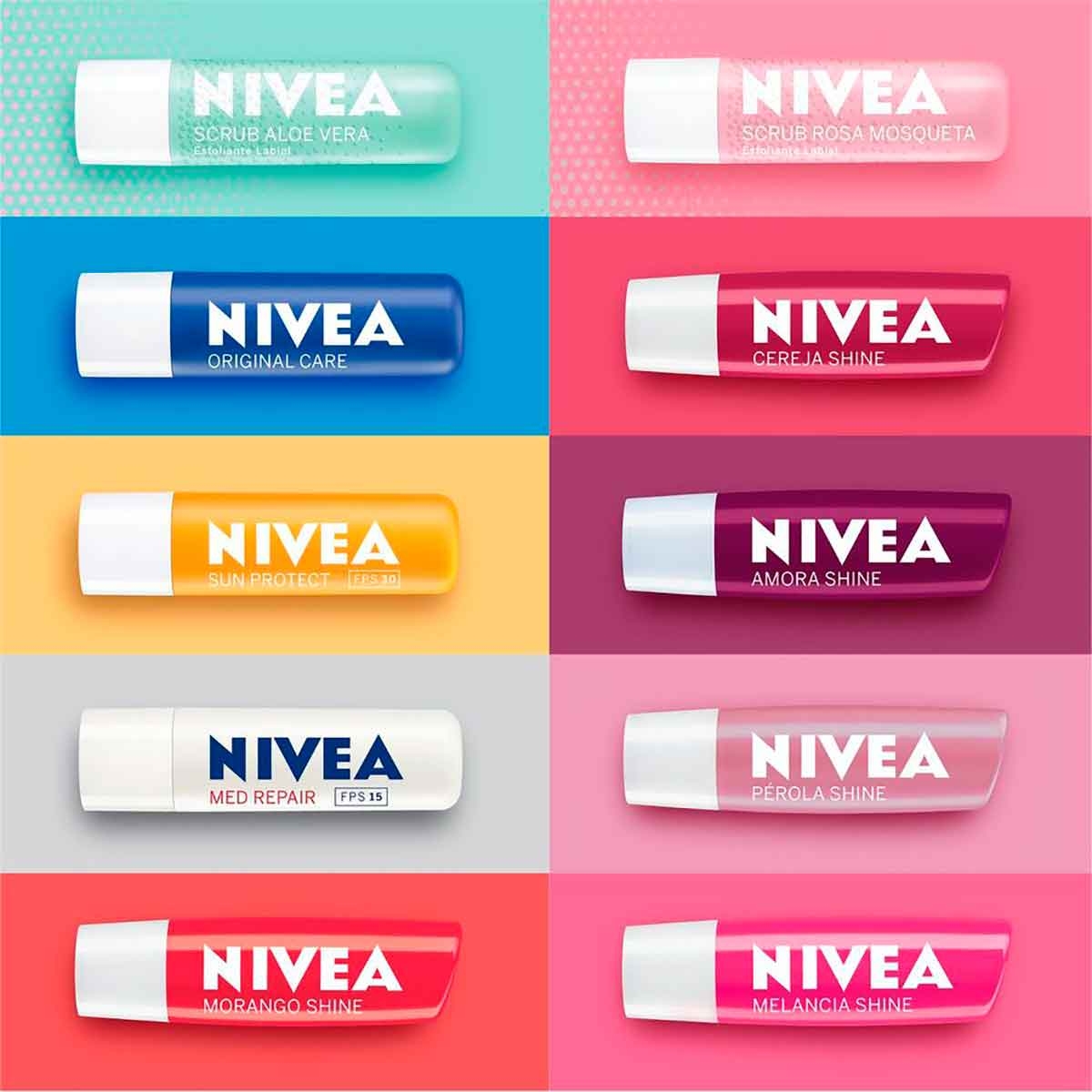 Esfoliante Labial Nivea Scrub Aloe Vera com 4,8g Droga Raia