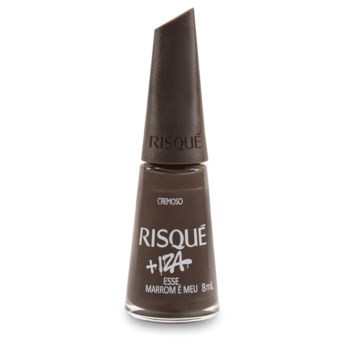 ESMALTE CREMOSO RISQUÉ ESSE MARROM É MEU 8ML