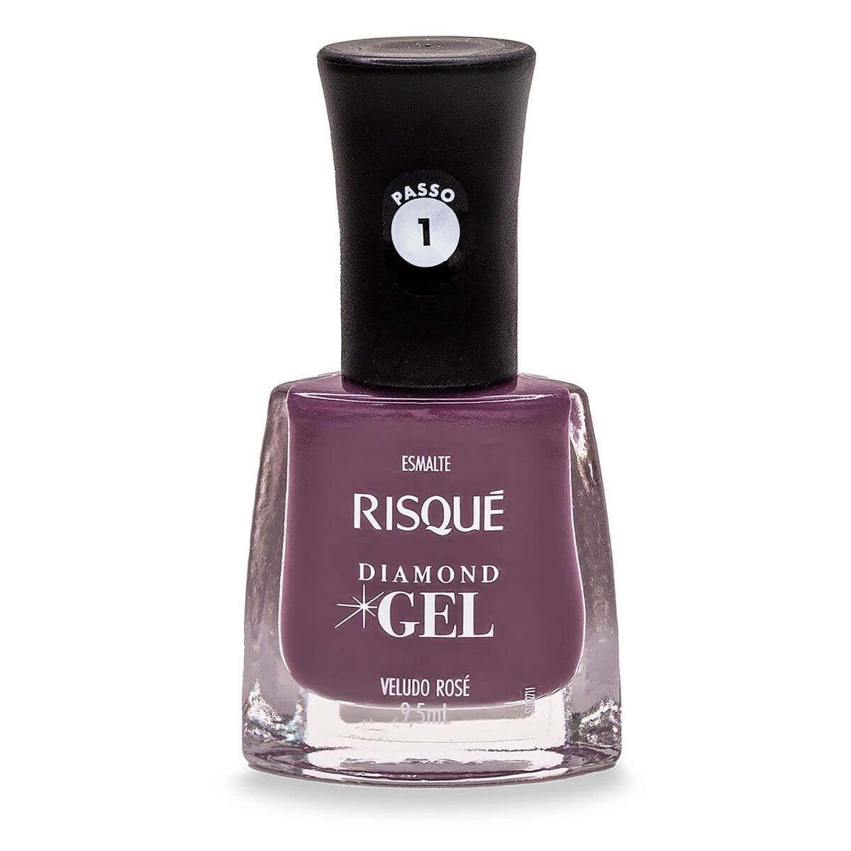 Esmalte Risqué Diamond Gel Veludo Rosé Hipoalergênico com 9,5ml Menor preço em Esmalte Risqué Diamond Gel Veludo Rosé Hipoalergênico com 9,5ml